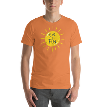 Burnt Orange / XS Sun & Fun Unisex T-Shirt by Design Express