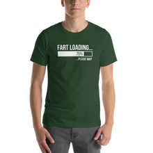 Forest / S Fart Loading (Funny) Dark Unisex T-Shirt by Design Express