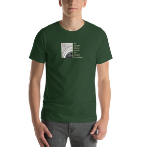 Forest / S Art speaks where words are unable to explain Short-Sleeve Unisex T-Shirt by Design Express