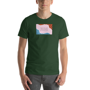 Forest / S When you love life, it loves you right back Unisex T-Shirt by Design Express