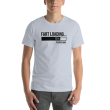 Light Blue / XS Fart Loading (Funny) Light Unisex T-Shirt by Design Express