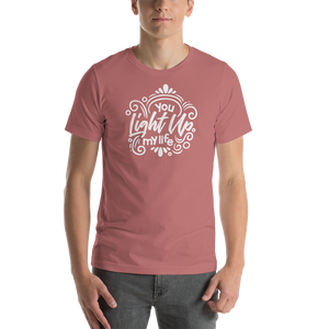 Mauve / S You Light Up My Life Short-Sleeve Unisex T-Shirt by Design Express