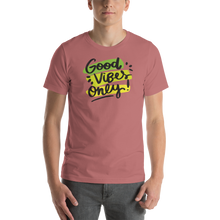 Mauve / S Good Vibes Only Short-Sleeve Unisex T-Shirt by Design Express