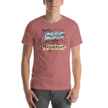 Mauve / S Your limitation it's only your imagination Short-Sleeve Unisex T-Shirt by Design Express