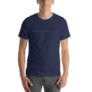 Navy / XS Minimalist Short-Sleeve Unisex T-Shirt by Design Express