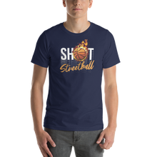 Navy / XS Shoot Streetball Front Short-Sleeve Unisex T-Shirt by Design Express