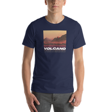 Navy / XS Volcano Front Short-Sleeve Unisex T-Shirt by Design Express