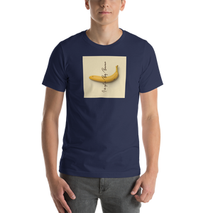 Navy / XS I've got a big banana Short-Sleeve Unisex T-Shirt by Design Express