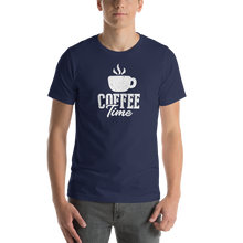 Navy / XS Coffee Time Short-Sleeve Unisex T-Shirt by Design Express