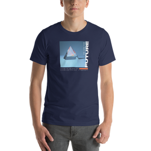 Navy / XS We are the Future Unisex T-shirt Front by Design Express