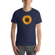 Navy / XS Sunflower Short-Sleeve Unisex T-Shirt by Design Express