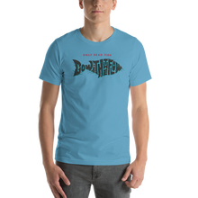 Ocean Blue / S Only Dead Fish Go with the Flow Unisex T-Shirt by Design Express