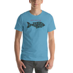 Ocean Blue / S Only Dead Fish Go with the Flow Unisex T-Shirt by Design Express