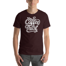 Oxblood Black / S In Coffee We Trust Short-Sleeve Unisex T-Shirt by Design Express