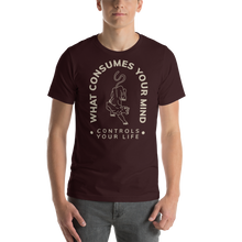 Oxblood Black / S What Consume Your Mind Unisex T-Shirt by Design Express