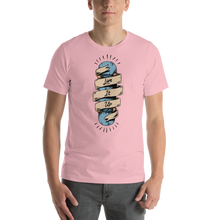 Pink / S Live it Up Short-Sleeve Unisex T-Shirt by Design Express