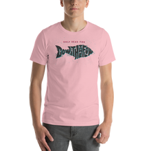 Pink / S Only Dead Fish Go with the Flow Unisex T-Shirt by Design Express