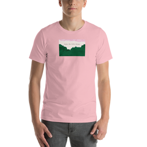 Pink / S Enjoy the little things Unisex T-Shirt by Design Express