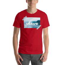 Red / XS The Wave Short-Sleeve Unisex T-Shirt by Design Express