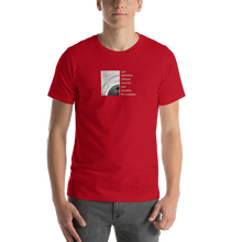 Red / XS Art speaks where words are unable to explain Short-Sleeve Unisex T-Shirt by Design Express