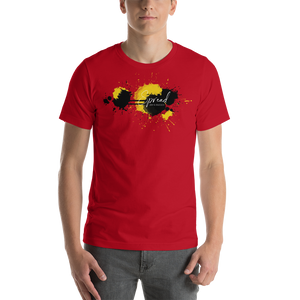 Red / XS Spread Love & Creativity Unisex T-Shirt by Design Express