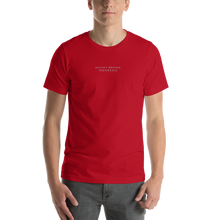 Red / XS Mount Bromo Unisex T-shirt Back by Design Express