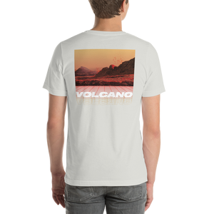 Volcano Back Short-Sleeve Unisex T-Shirt by Design Express