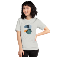 Silver / S Peace Abstract Art Short-Sleeve Unisex T-Shirt by Design Express