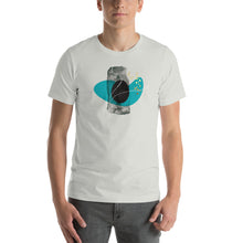 Silver / S Composition Abstract Art Pattern Unisex T-Shirt by Design Express