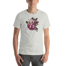 Silver / S Love Flower Short-Sleeve Unisex T-Shirt by Design Express