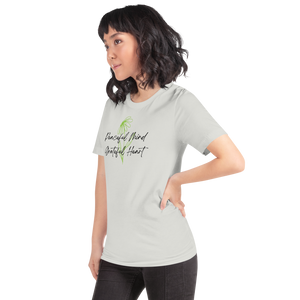 Peaceful Mind Grateful Heart Short-Sleeve Unisex Light T-Shirt by Design Express