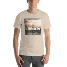 Soft Cream / XS London Square Unisex White T-Shirt by Design Express