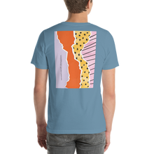 Surround Yourself with Happiness Back Side Unisex T-Shirt by Design Express