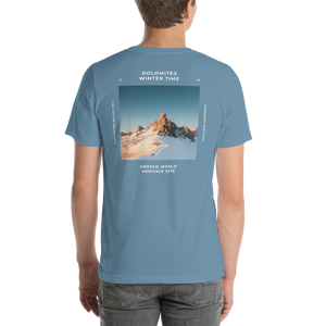 Dolomites Italy Unisex T-shirt Back by Design Express