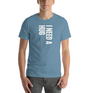 Steel Blue / S I need a huge amount of money (Funny) Short-Sleeve Unisex T-Shirt by Design Express