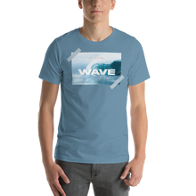 Steel Blue / S The Wave Short-Sleeve Unisex T-Shirt by Design Express