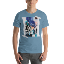 Steel Blue / S Nothing is more abstarct than reality Frontside Short-Sleeve Unisex T-Shirt by Design Express