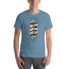 Steel Blue / S Live it Up Short-Sleeve Unisex T-Shirt by Design Express