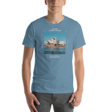 Steel Blue / S Sydney Australia Unisex T-shirt Front by Design Express