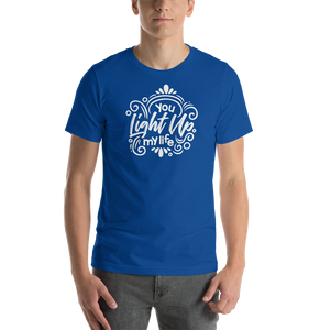 True Royal / S You Light Up My Life Short-Sleeve Unisex T-Shirt by Design Express