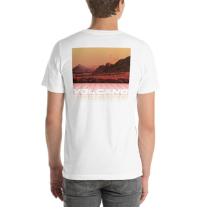 Volcano Back Short-Sleeve Unisex T-Shirt by Design Express