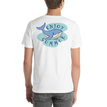 Whale Enjoy Summer Short-Sleeve Unisex T-Shirt by Design Express