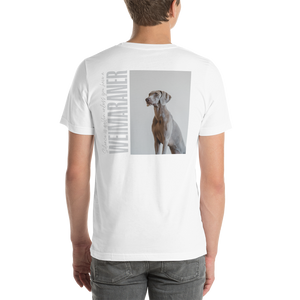 Weimaraner Unisex T-shirt Back by Design Express