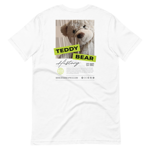 Teddy Bear Hystory Unisex T-shirt by Design Express