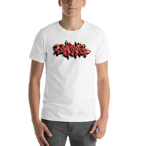 White / XS Dream Graffiti Short-Sleeve Unisex T-Shirt by Design Express