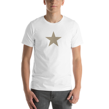 White / XS Star Short-Sleeve Unisex T-Shirt by Design Express