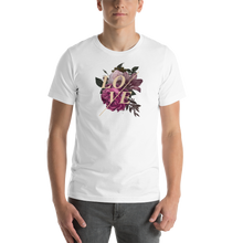 White / XS Love Flower Short-Sleeve Unisex T-Shirt by Design Express