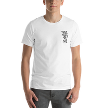 XS Make Peace Not War Vertical Graffiti Back (motivation) Short-Sleeve Unisex White T-Shirt by Design Express