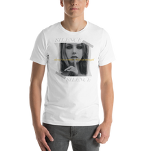 White / XS Silence Short-Sleeve Unisex T-Shirt by Design Express