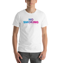 White / XS No Smoking Unisex T-shirt by Design Express